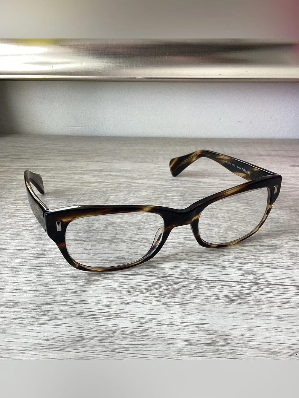 Oliver Peoples Wacks Brown Tortoise Shell Glasses Frames